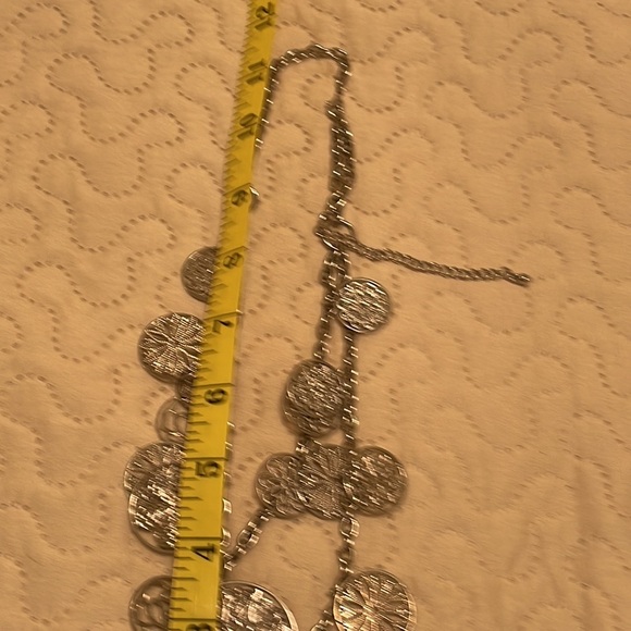 Set of Three Silver Tone Necklaces - Picture 12 of 13